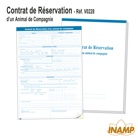 Polyvalent - Carnet Contrat de Réservation