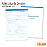 Chat - Carnet Attestation de Cession