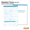 Polyvalent - Carnet Contrat / Attestation / Facture